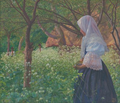 Girl in Costume by Ivan Zabota